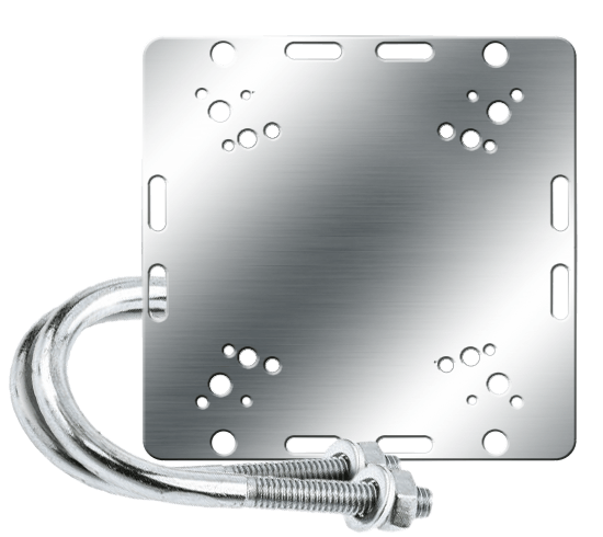 Precision Digital PDA6545 Series Pipe Mounting Kit